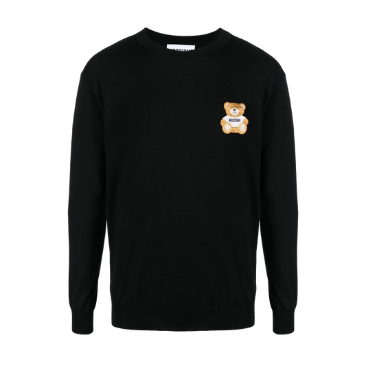 Buzo Negro Moschino Teddy