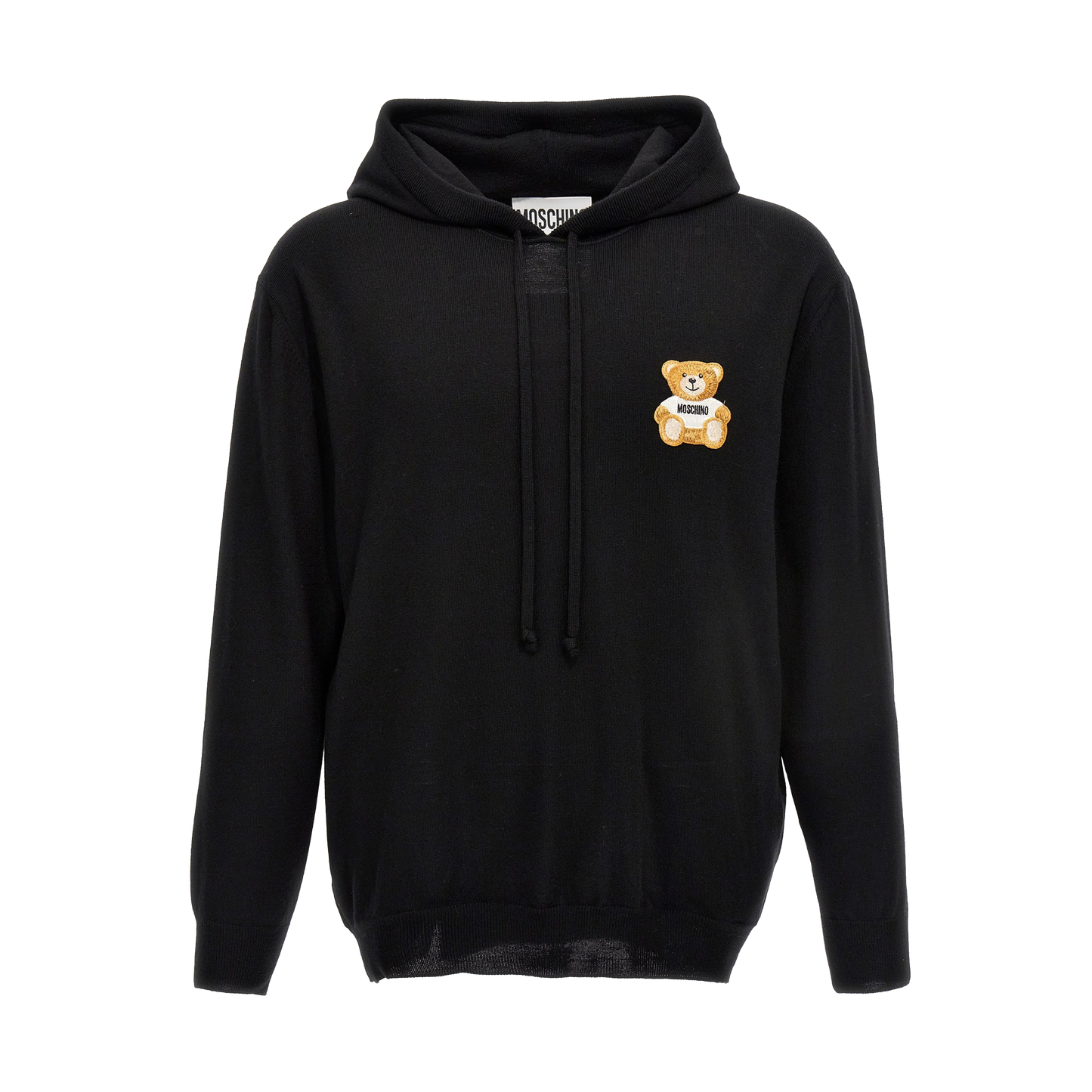 Buzo Negro Moschino Teddy Wool