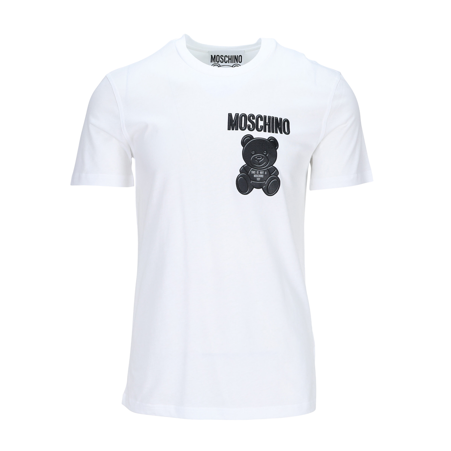 Camiseta Blanca Moschino Black Teddy