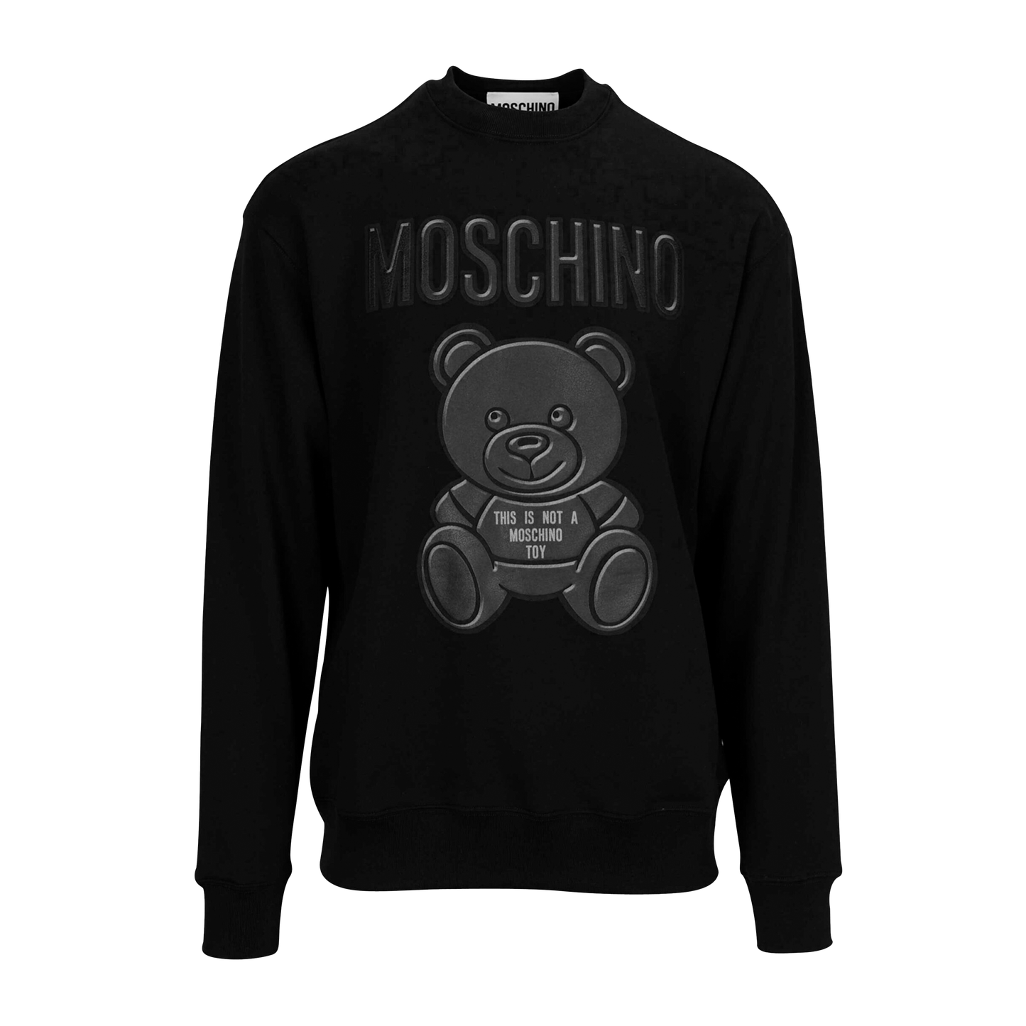 Buzo Negro Moschino Teddy