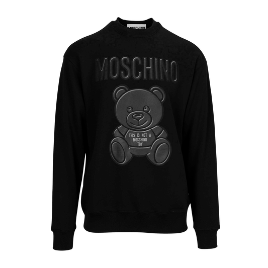 Buzo Negro Moschino Teddy