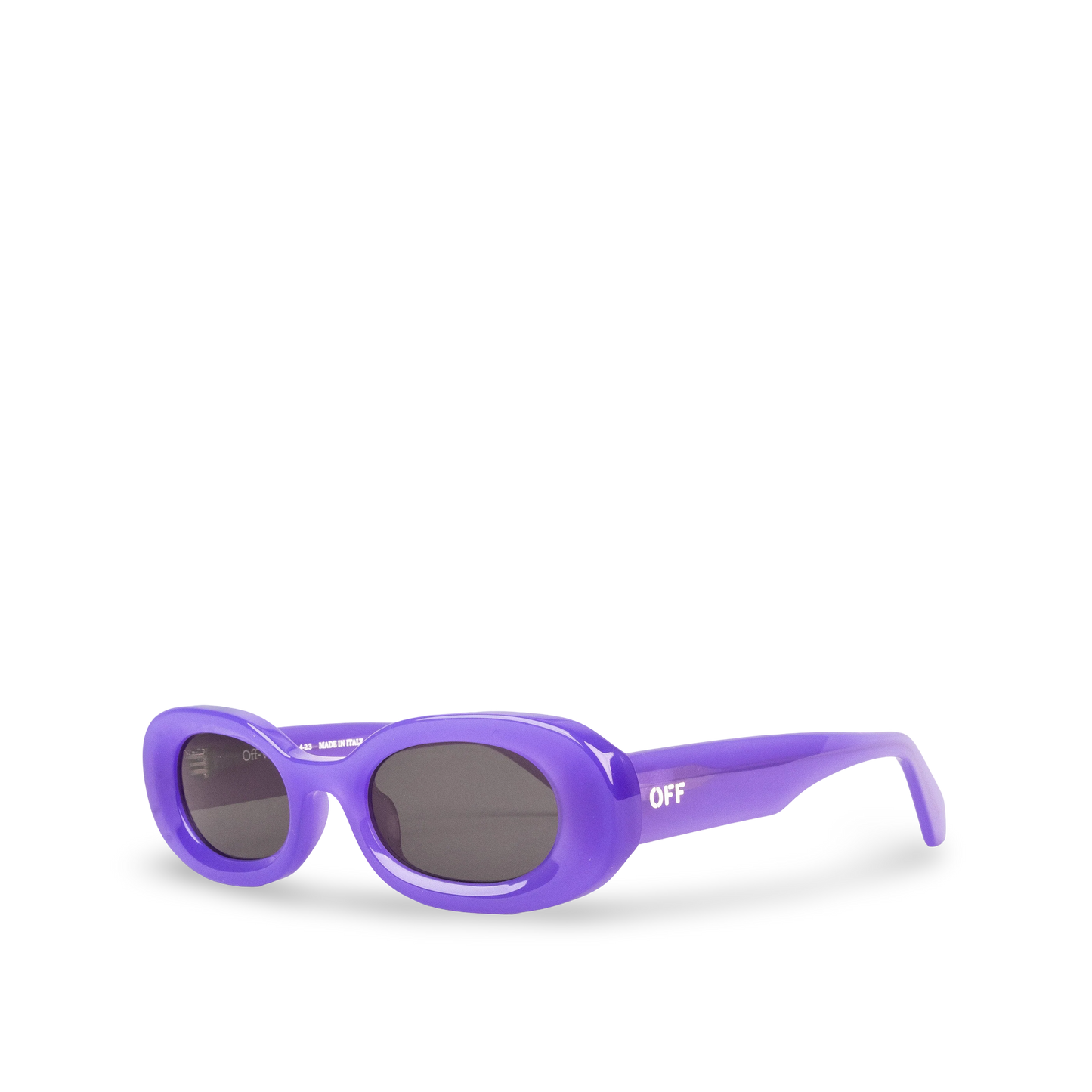Gafas Moradas Off-White Amalfi Gris Oscuro