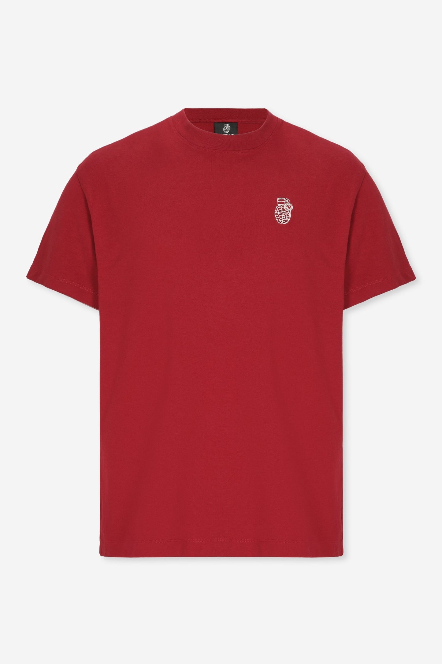 CORE REGULAR FIT RED WINE T-SHIRT