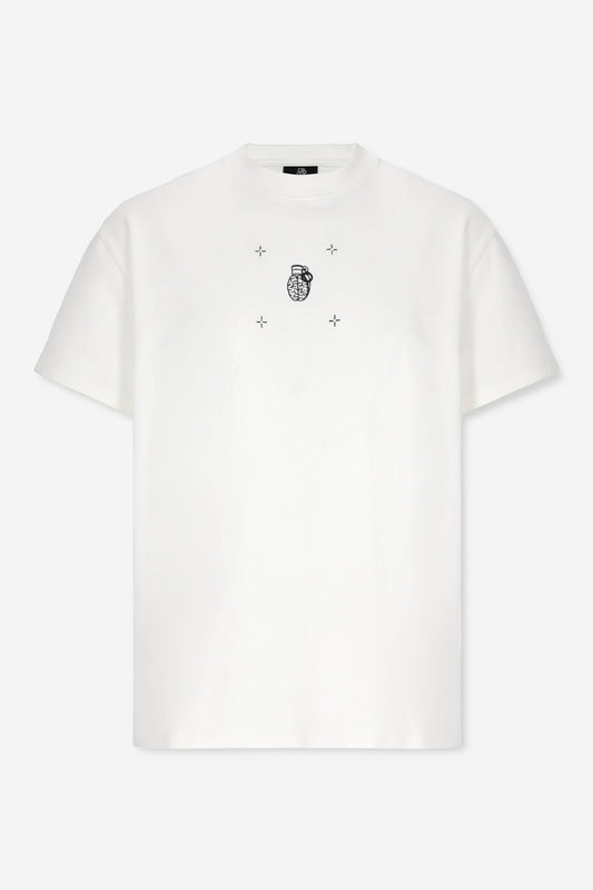 MINIMAL REGULAR FIT IVORY T-SHIRT