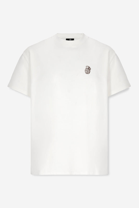 PRIME REGULAR FIT IVORY T-SHIRT