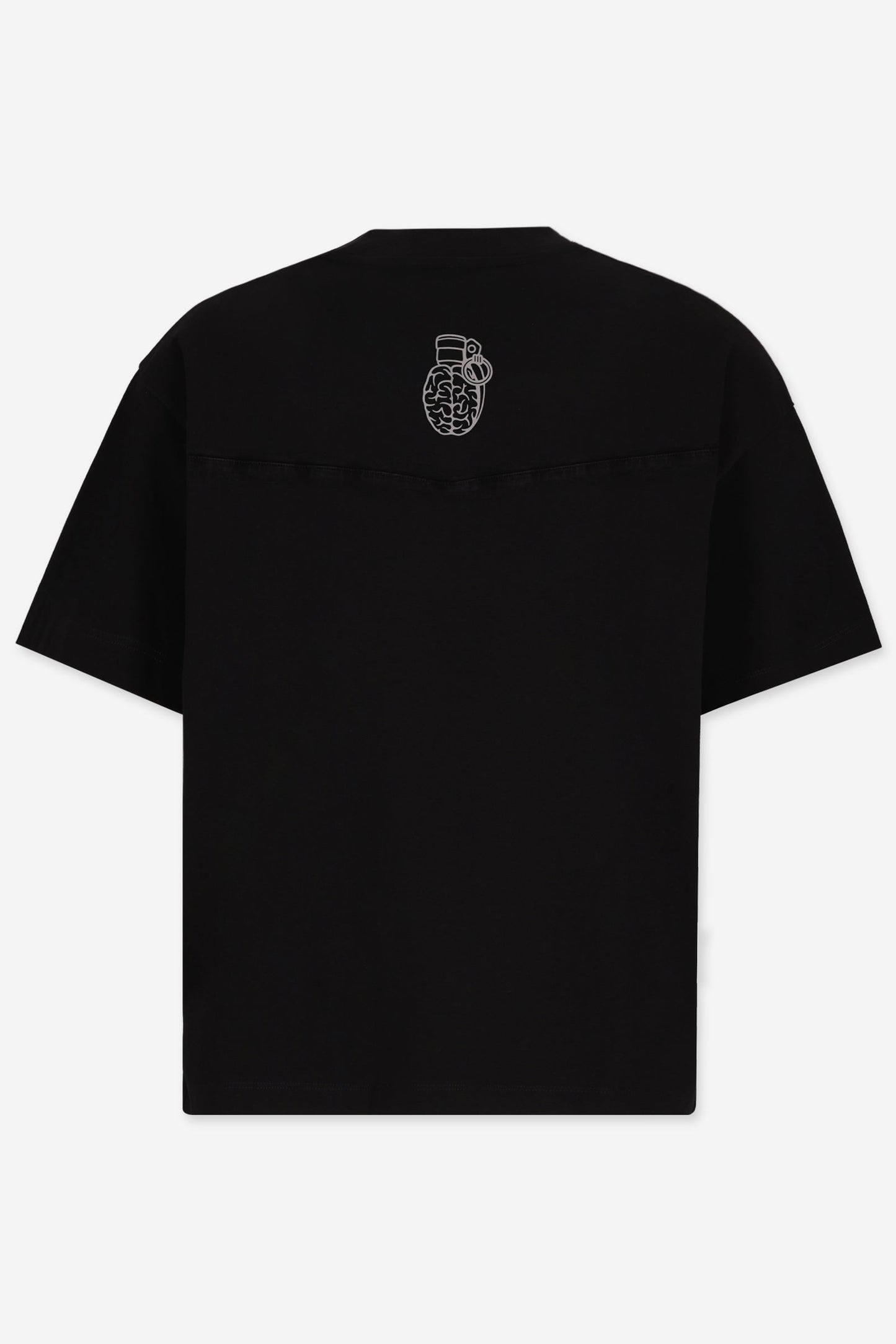 HOWDY REGULAR FIT BLACK T-SHIRT