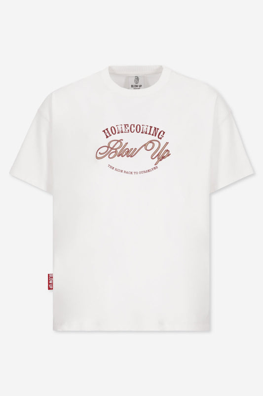 THE RIDE REGULAR FIT IVORY T-SHIRT