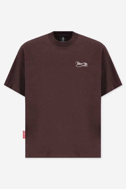 LASSO REGULAR FIT BLACK T-SHIRT
