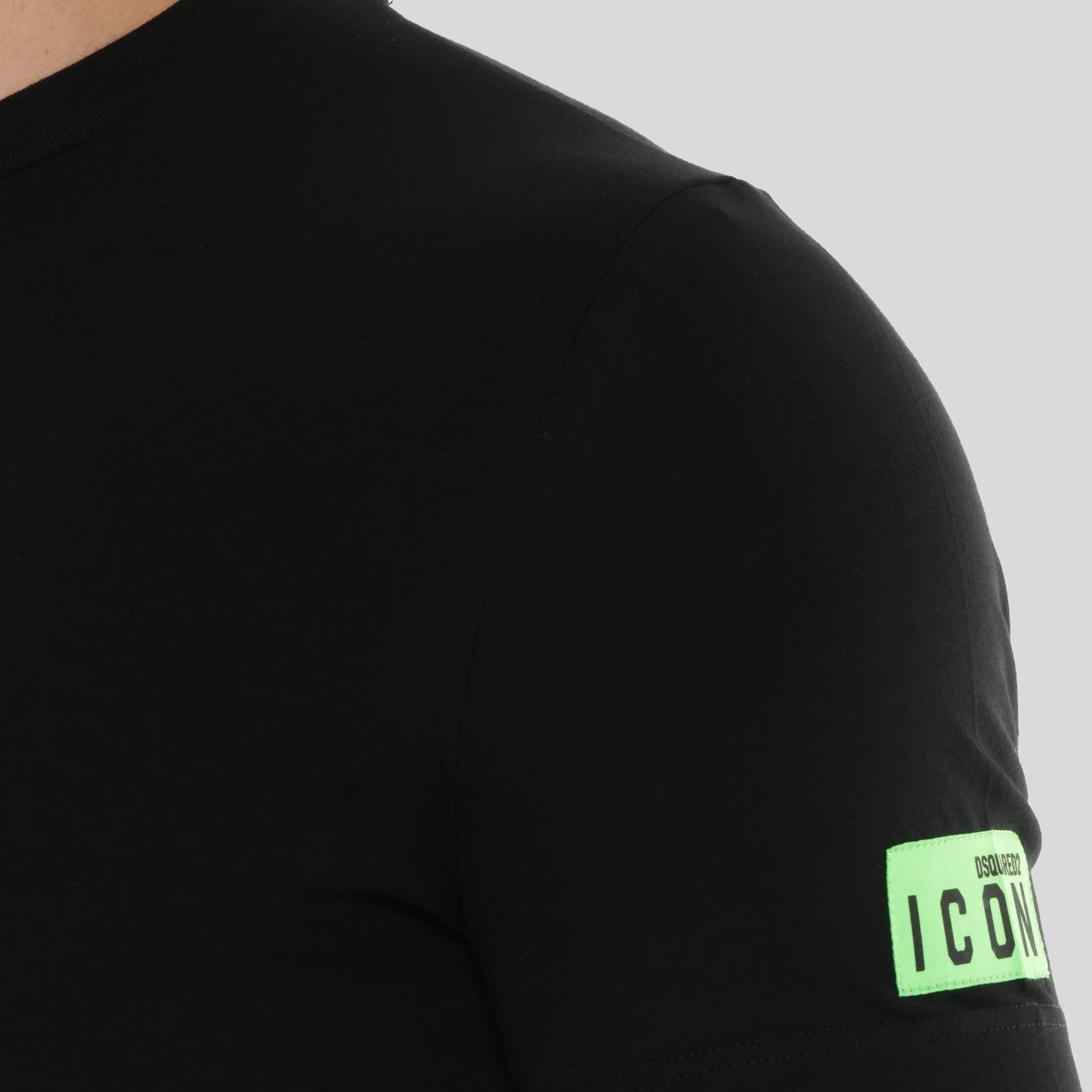 Camiseta Negra Dsquared2 Icon Side