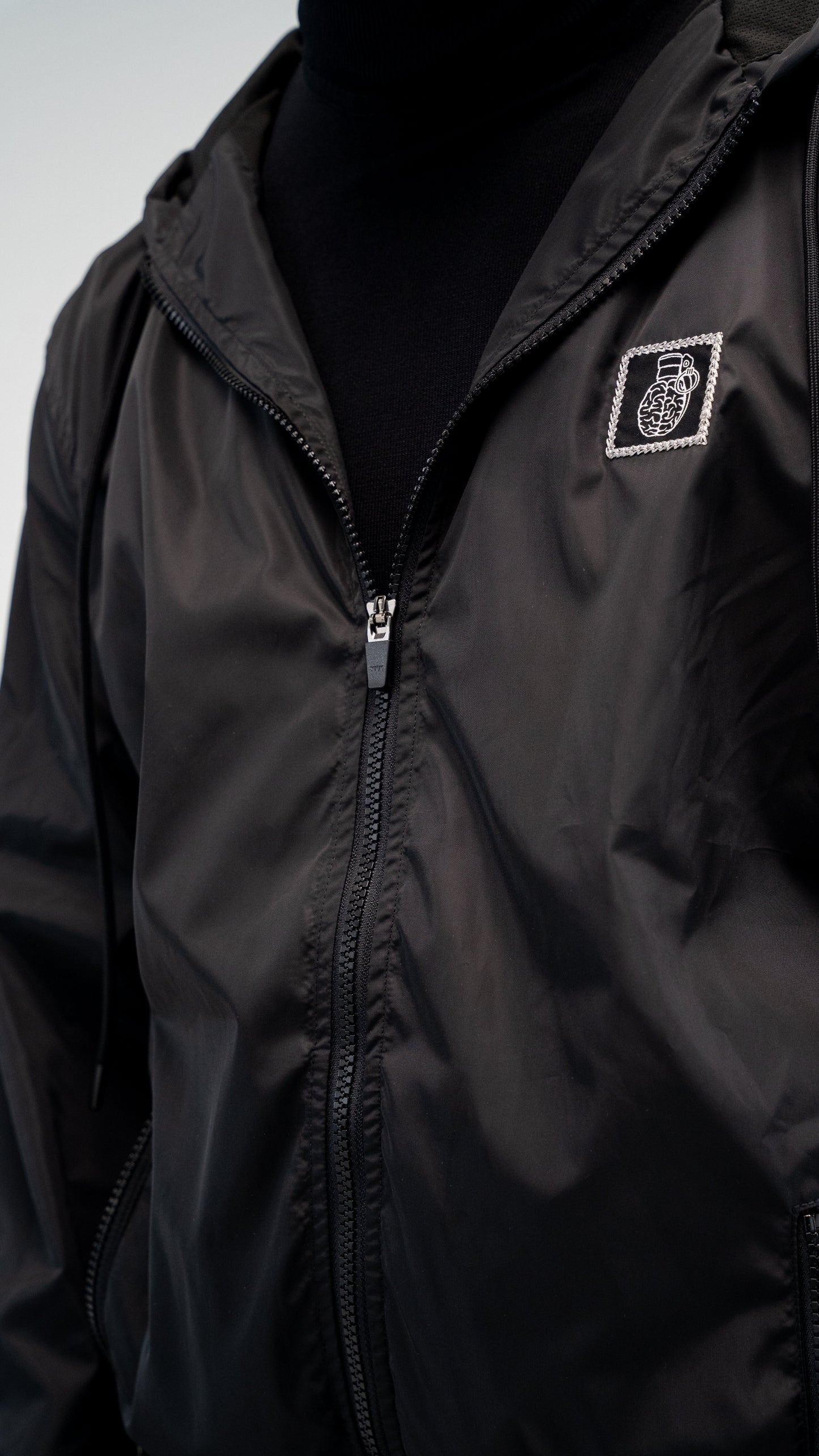 IMPACT REGULAR BLACK FIT JACKET