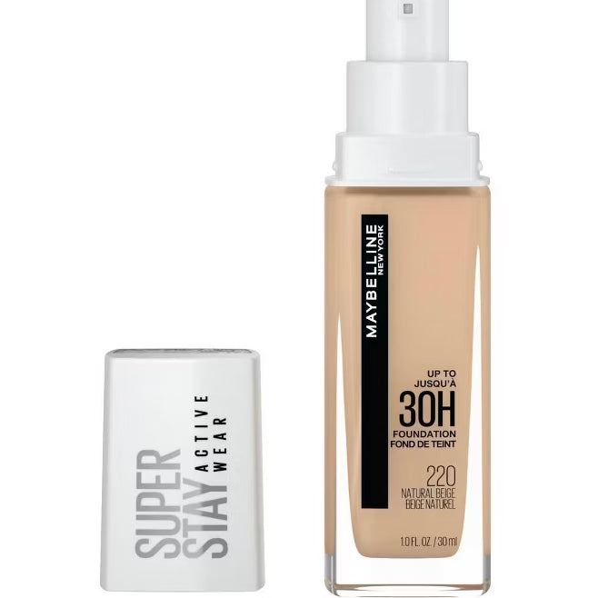 Base Super Stay 30H Full Coverage Liquid Foundation - Maybelline