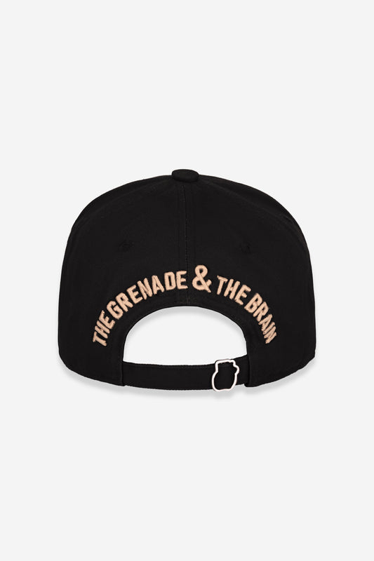 GRANADE & BRAIN BLACK CAP
