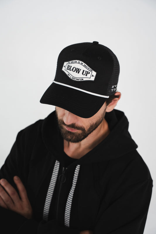 SEA ROUTE BLACK CAP