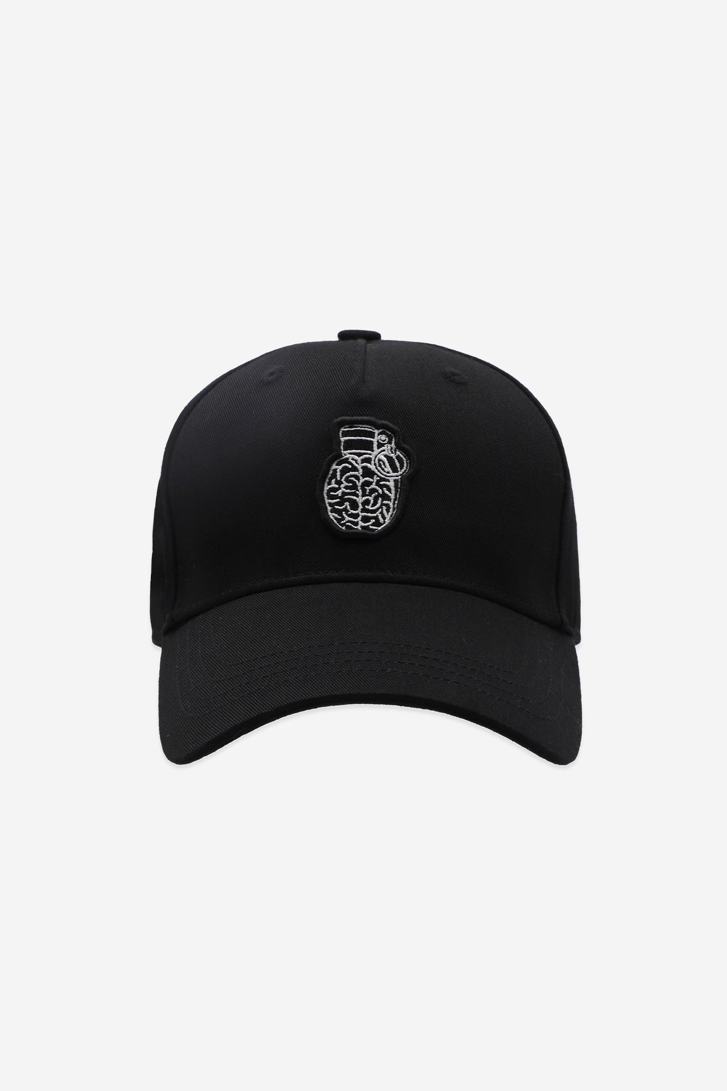 GRENADE BLACK CURVED CAP