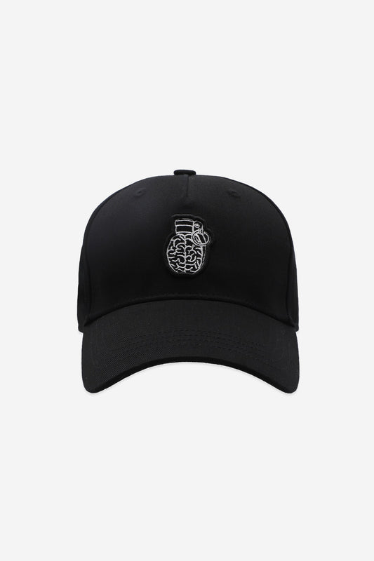 GRENADE BLACK CURVED CAP