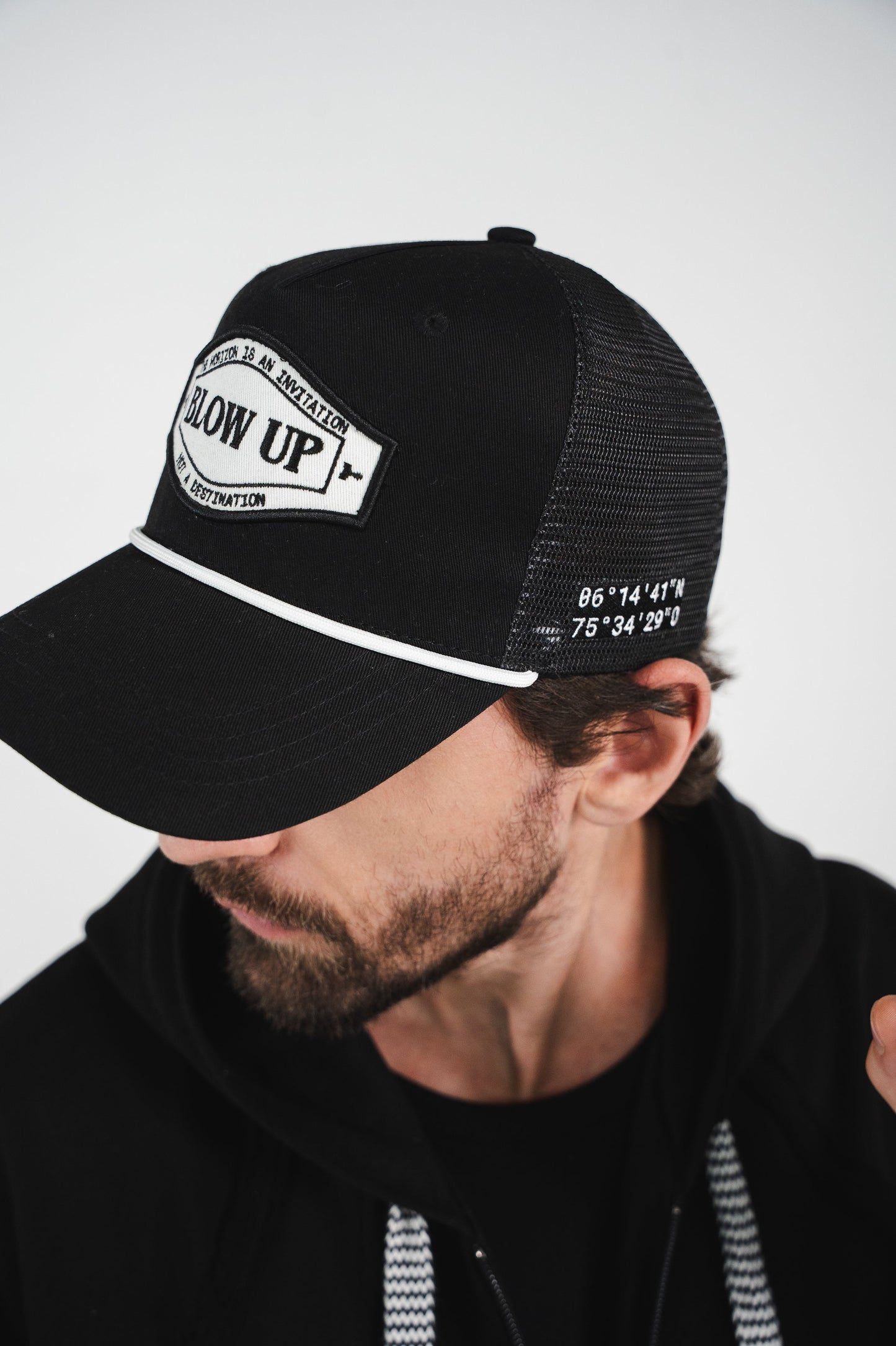 SEA ROUTE BLACK CAP
