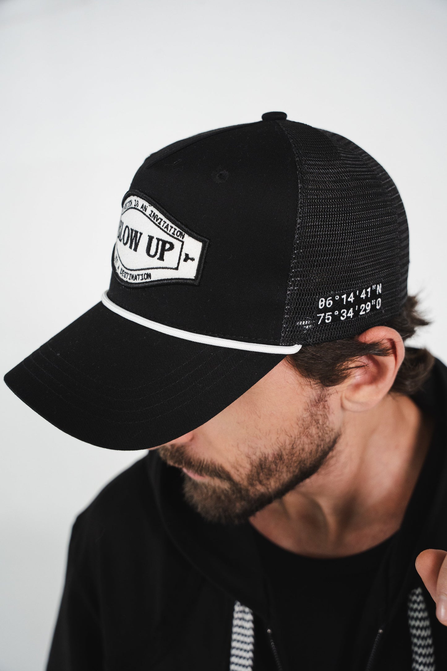 SEA ROUTE BLACK CAP