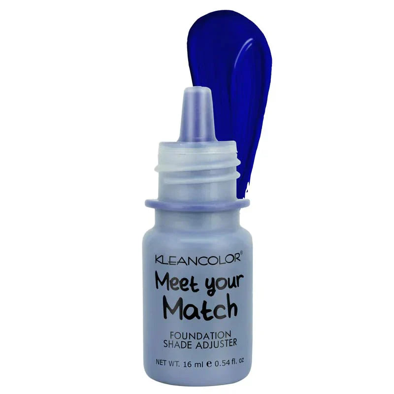 ✨Kleancolor -  Ajustador de Base Meet Your Match Foundation Shade Adjuster