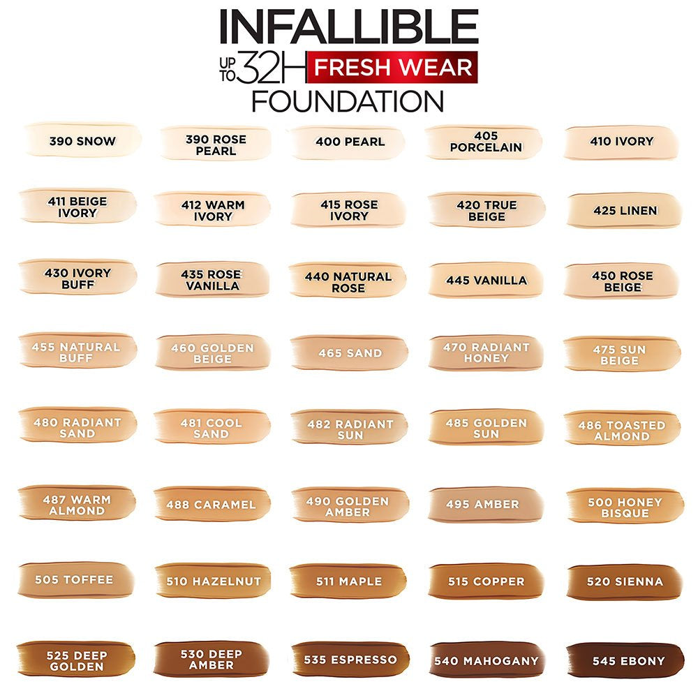 Base de Maquillaje Infallible 24/32HRS Fresh Wear - L’Oréal Paris