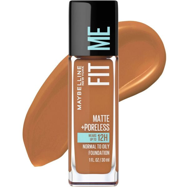 Base Fit Me Matte + Poreless Oil Free Foundation - Maybelline