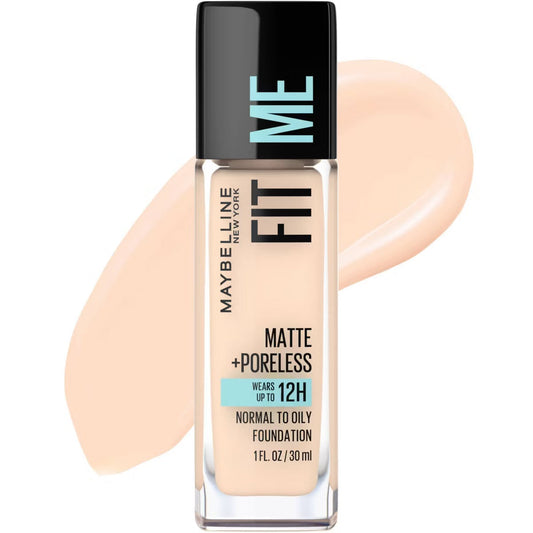 Base Fit Me Matte + Poreless Oil Free Foundation - Maybelline