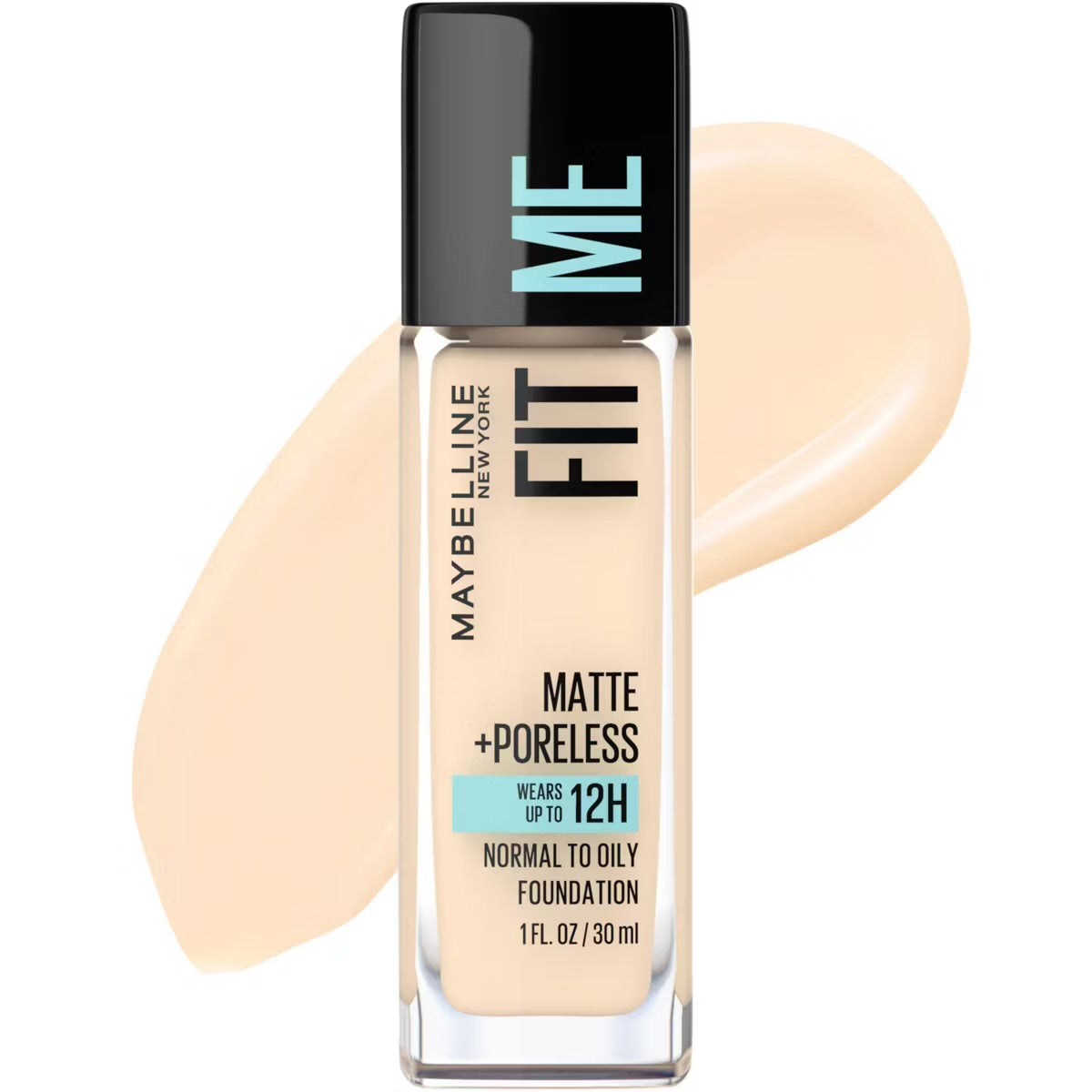 Base Fit Me Matte + Poreless Oil Free Foundation - Maybelline