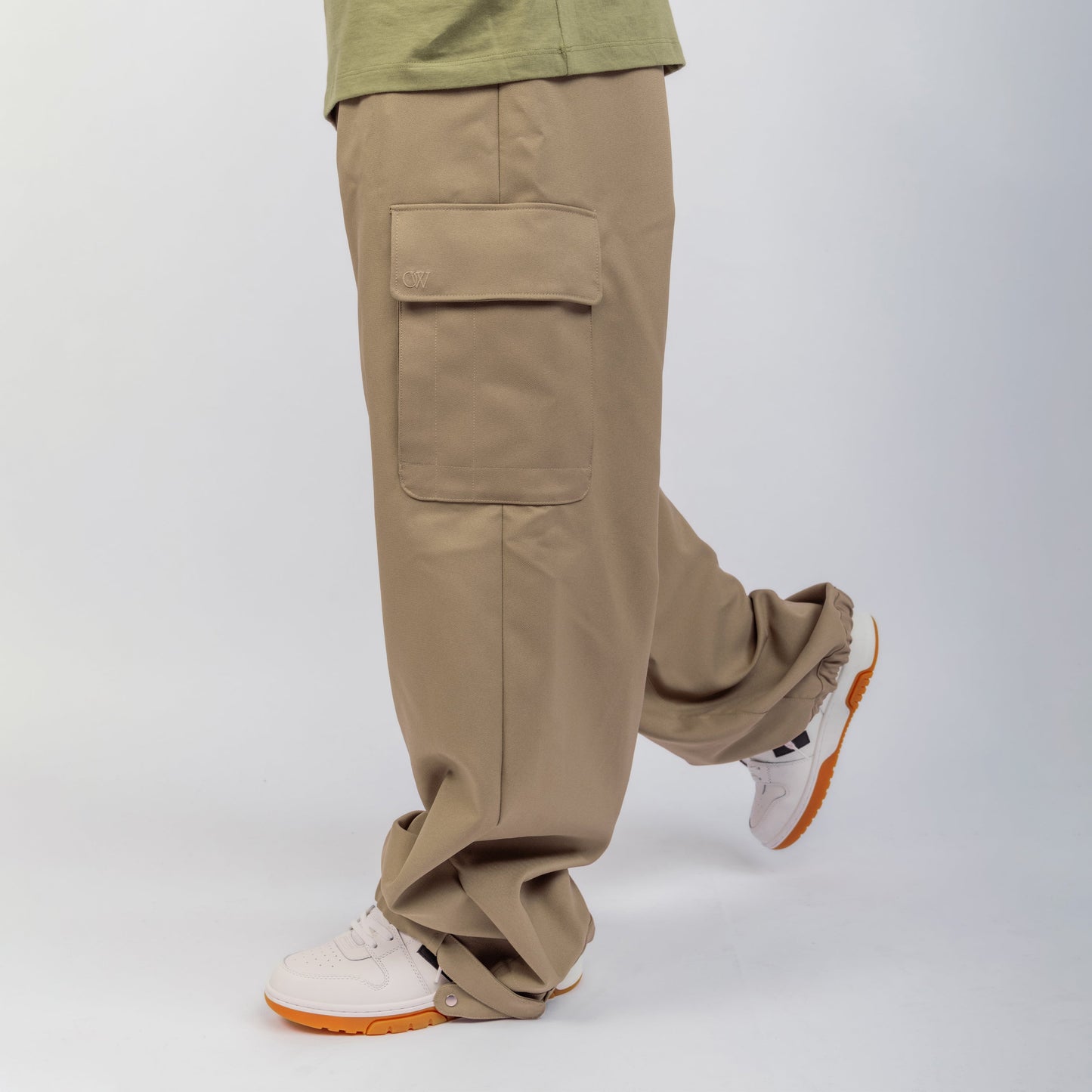 Pantalón Cargo Beige Off-White Cargo