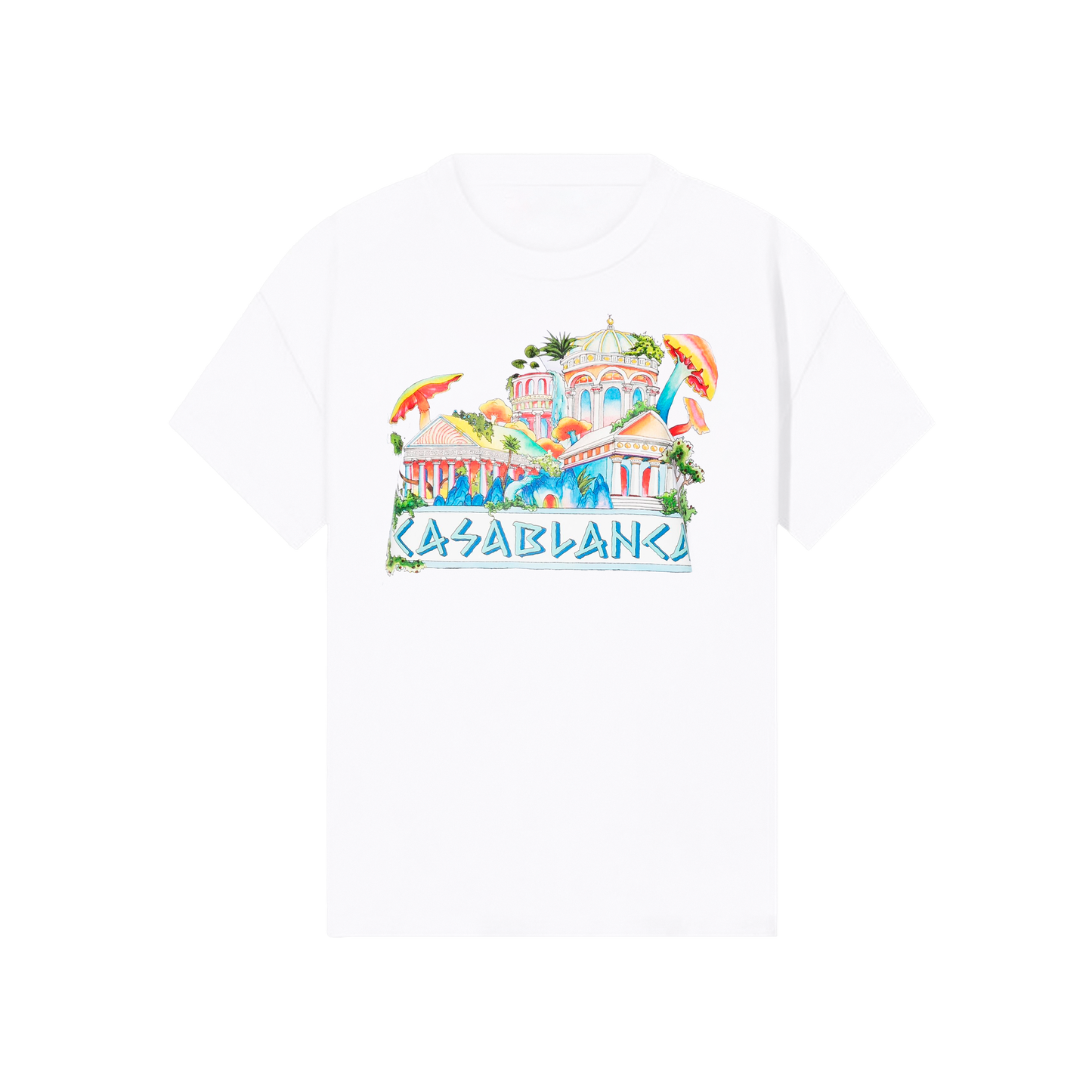 Camiseta Blanca Casablanca Road To Knowledge