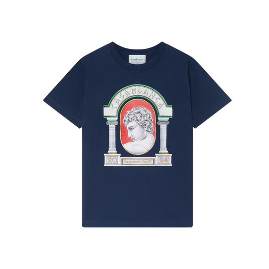 Camiseta Azul Casablanca Medaille