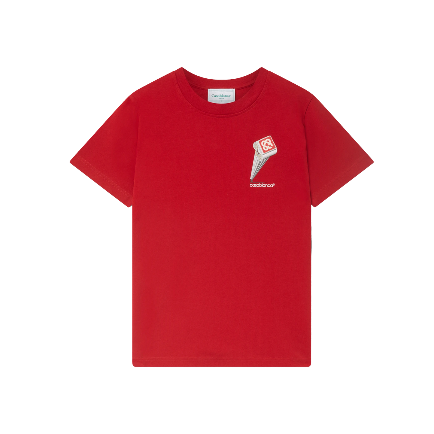 Camiseta Roja Casablanca Leaning Column
