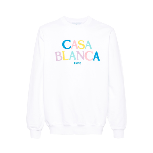 Buzo Blanco Casablanca Multicolor Logo