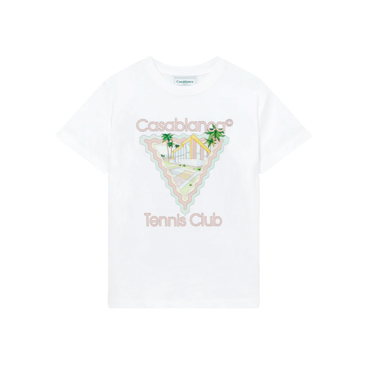 Camiseta Blanca Casablanca Tennis Club Icon