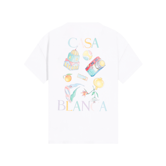 Camiseta Blanca Casablanca Objects En Vrac