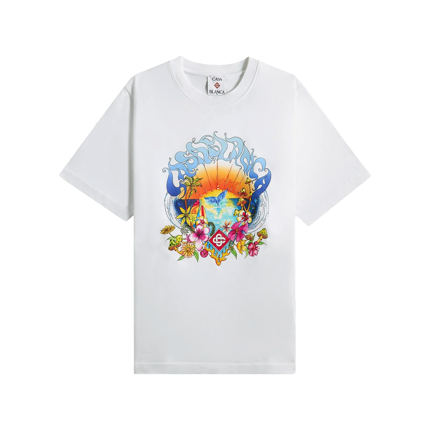 Camiseta Blanca Casablanca Surf Trip