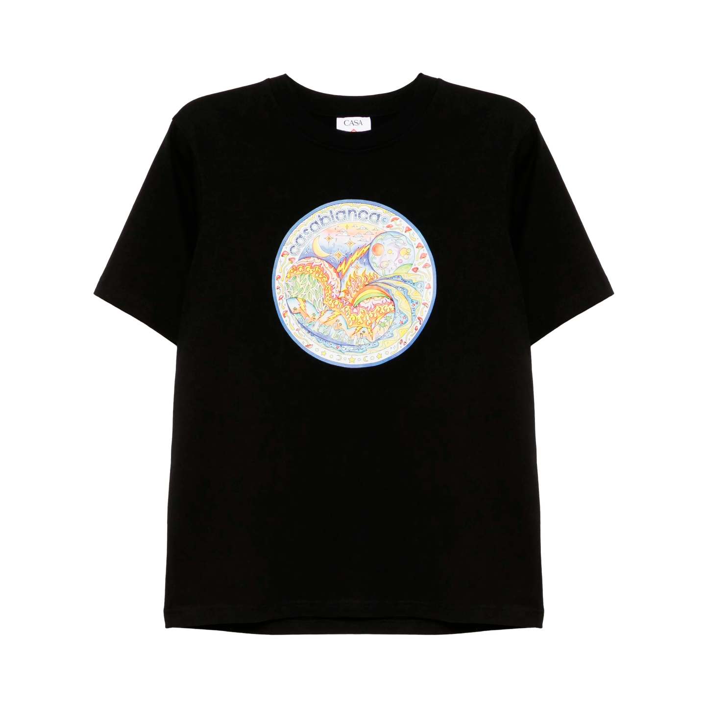 Camiseta Negra Casablanca The Four Elements