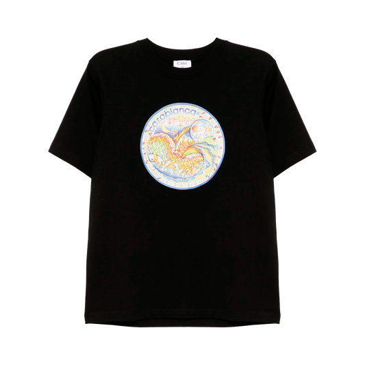 Camiseta Negra Casablanca The Four Elements