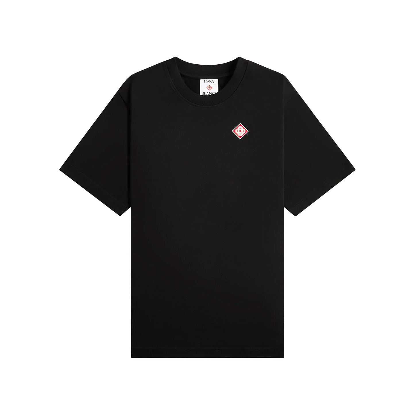 Camiseta Negra Casablanca Diamond Logo