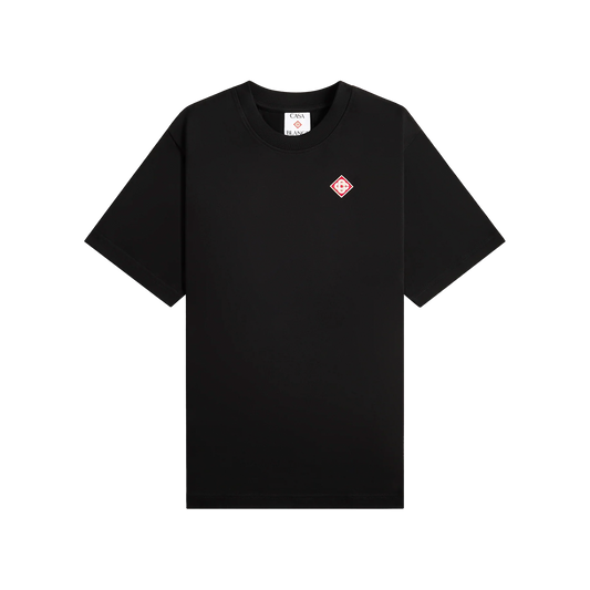Camiseta Negra Casablanca Diamond Logo
