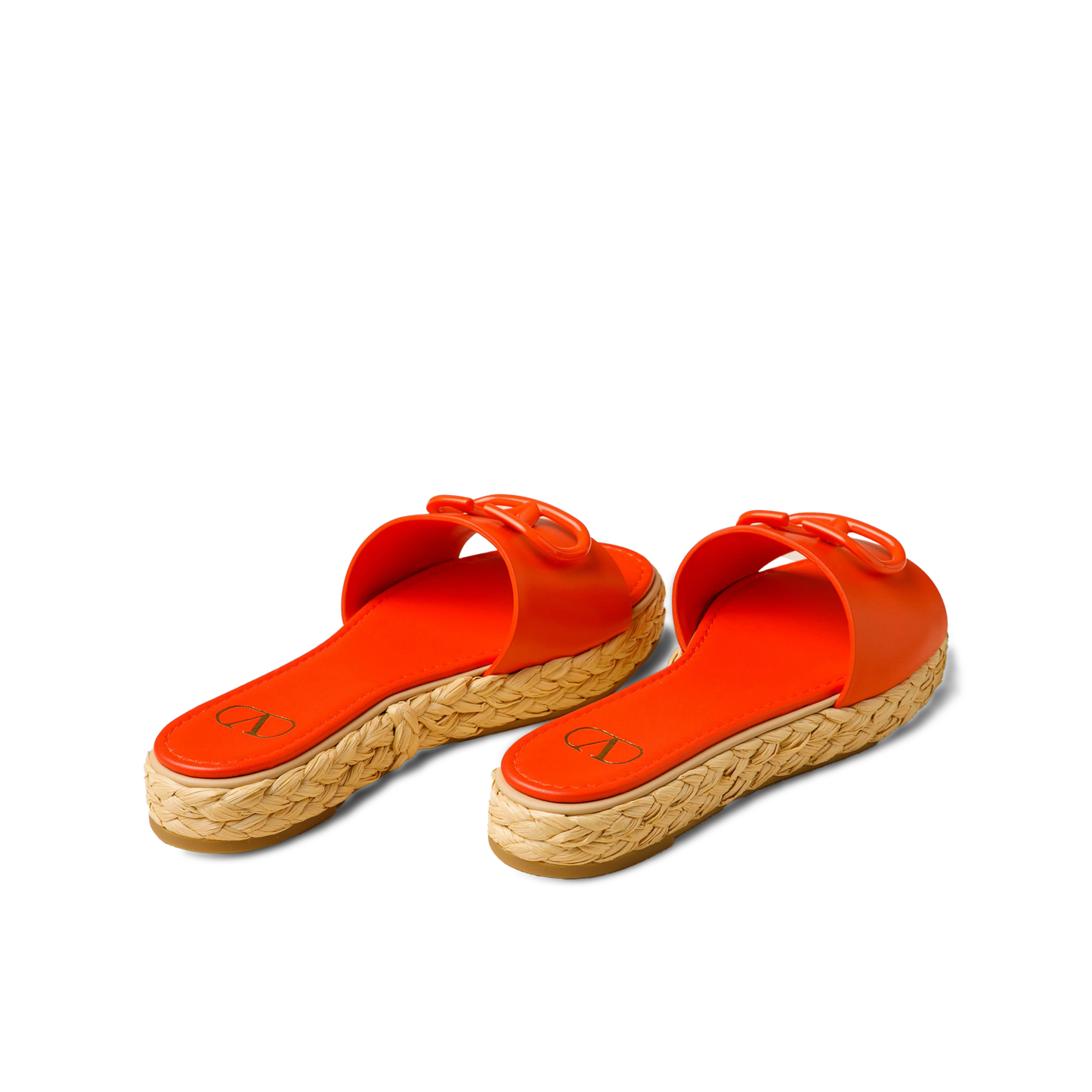 Sandalias Naranja Valentino Vlogon Sign