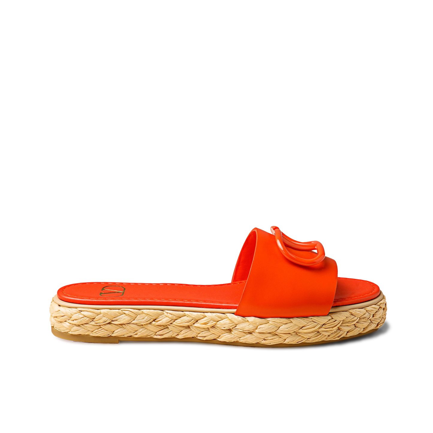 Sandalias Naranja Valentino Vlogon Sign