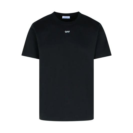 Camiseta Negra Off-White Newspaper