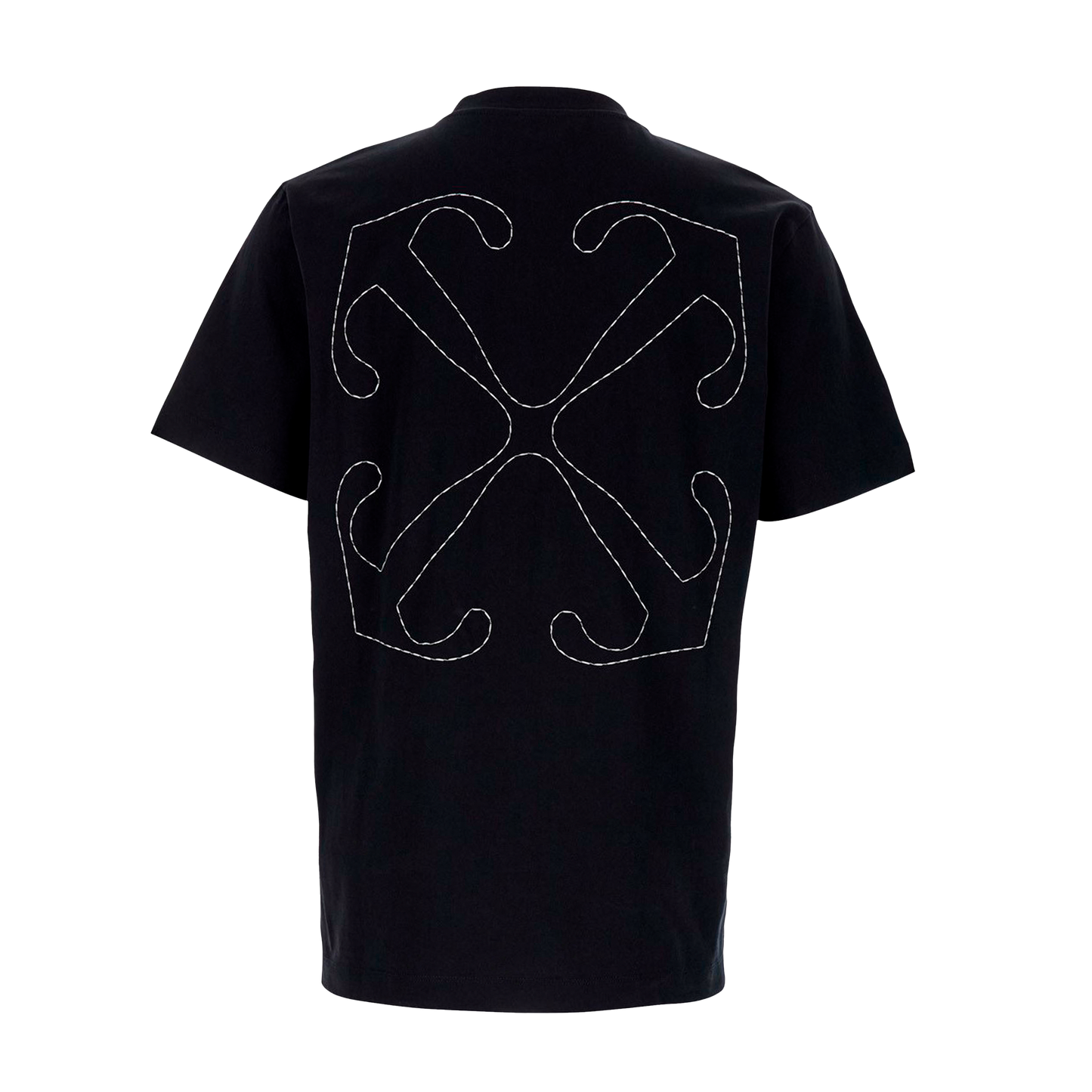 Camiseta Negra Off-White Stitch Arrow
