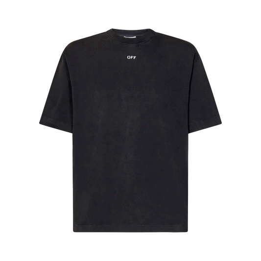 Camiseta Negra Off-White S.Matthew