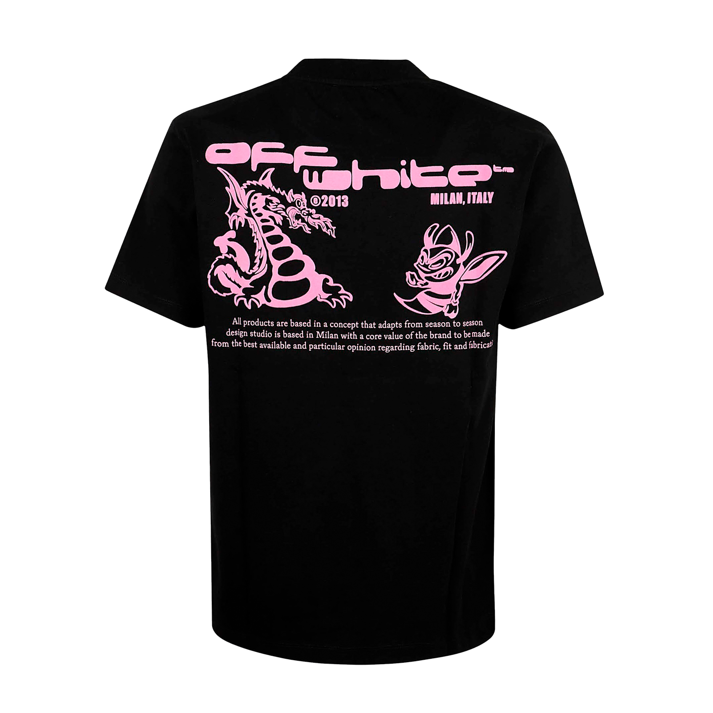Camiseta Negra Off-White Dragon Bee