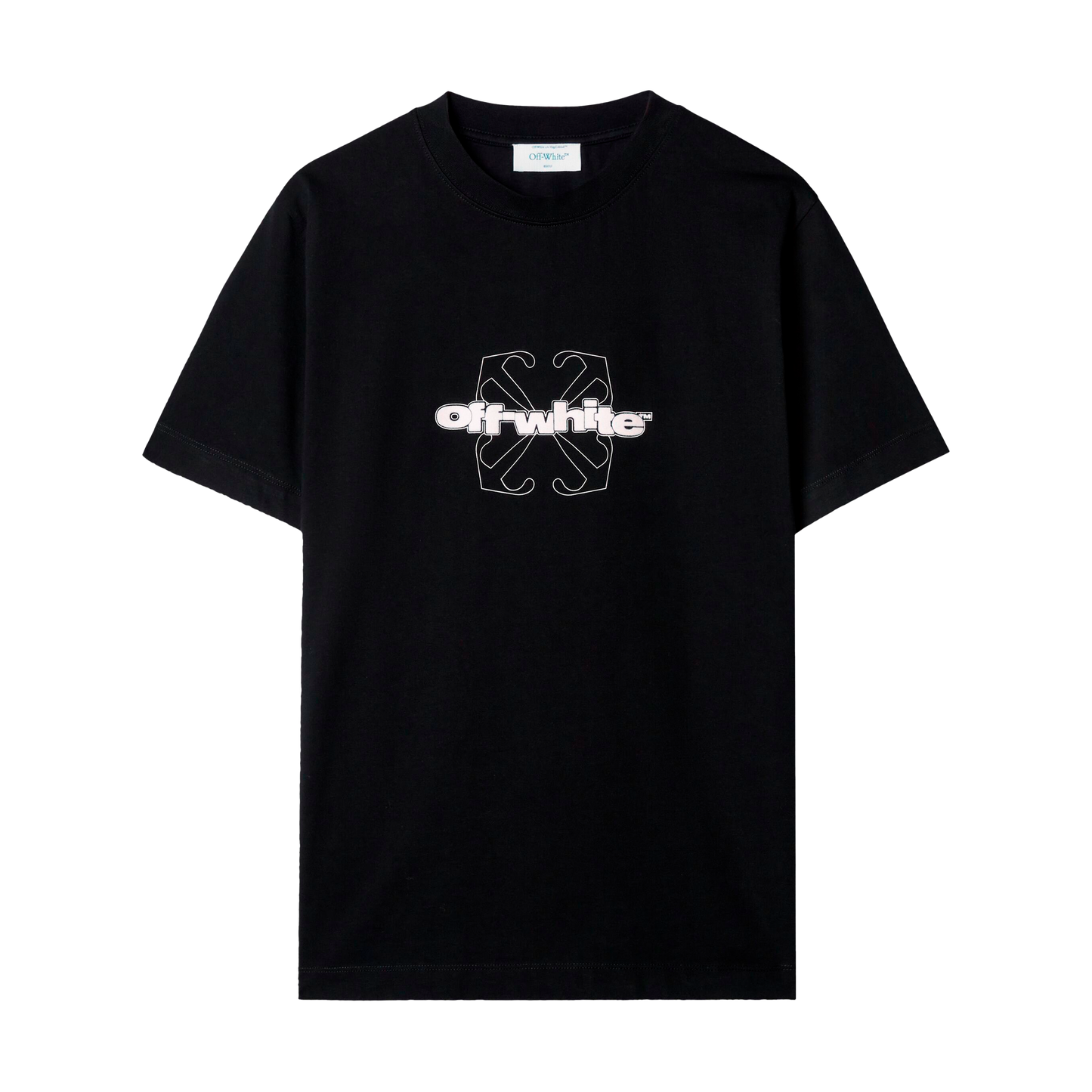 Camiseta Negra Off-White Flock Arrow