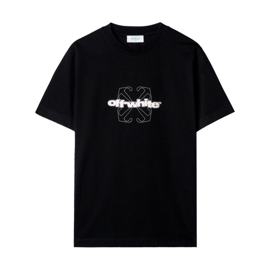 Camiseta Negra Off-White Flock Arrow