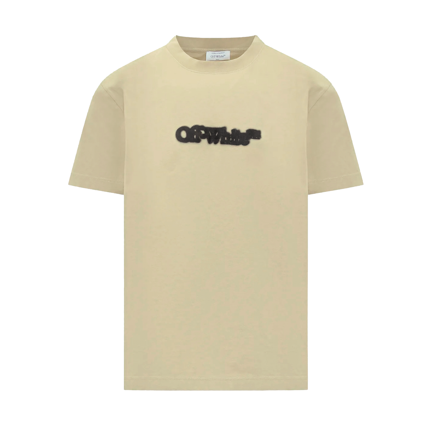 Camiseta Beige Off White Spray Arrow
