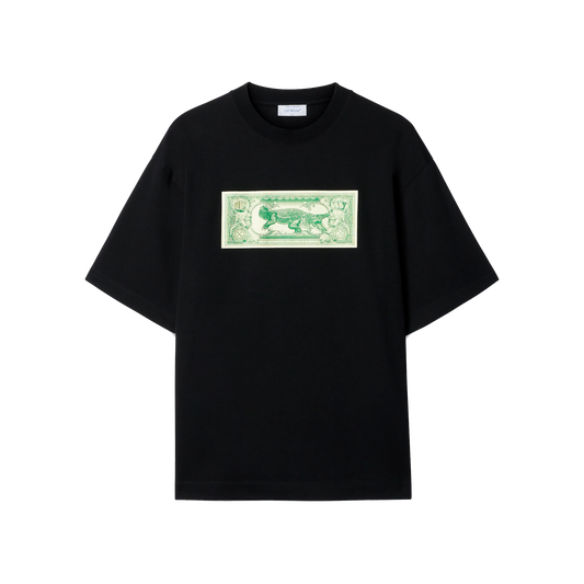 Camiseta Negra Off-White Banknote