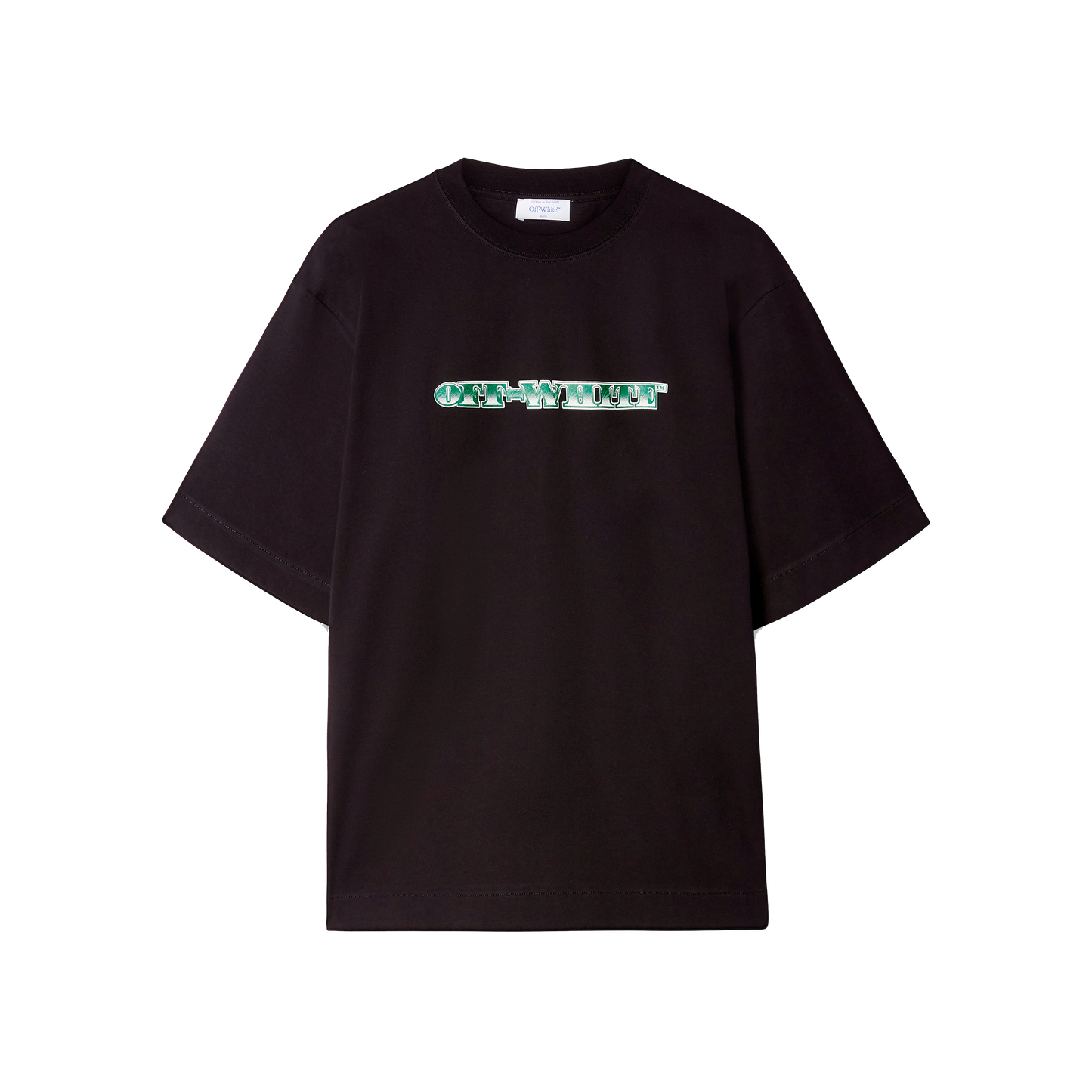 Camiseta Negra Off-White Cash Arrow Skate