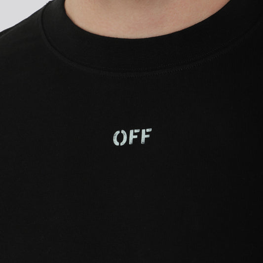 Camiseta Negra Off White Vibe Arrow